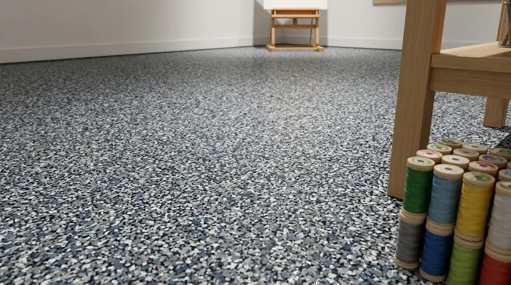 flake epoxy flooring
